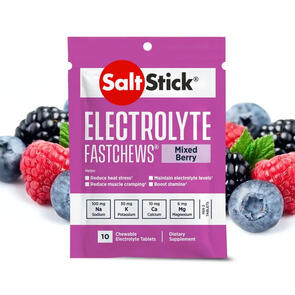 SALTSTICK FASTCHEWS MIXED BERRY 1 BOX WITH PACKS OF 10 CHEWS