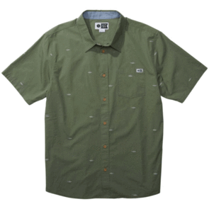 SALTY CREW BRUCE S/S WOVEN SHIRT VINTAGE MILITARY