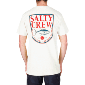 SALTY CREW CURRENT STANDARD TEE WHITE