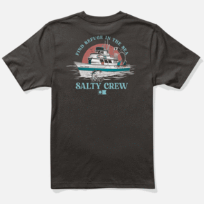 SALTY CREW DAY CHARTER BOYS SS TEE BLACK