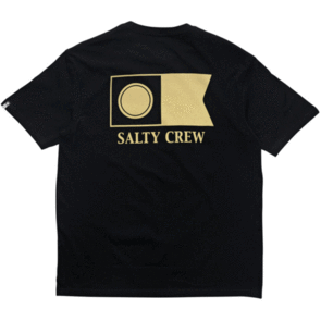 SALTY CREW FLAGSHIP PREMIUM SS TEE BLACK