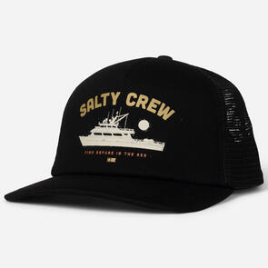 SALTY CREW GOOD TIMES FOAMIE TRUCKER BLACK