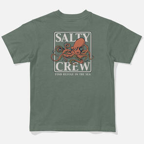 SALTY CREW INK SLINGER TODDLER TEE LAUREL WREATH