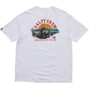 SALTY CREW LIFTED PREMIUM SS TEE WHITE