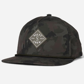 SALTY CREW LONG RANGE SNAPBACK CAMO