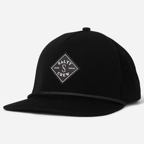 SALTY CREW LONG RANGE SNAPBACK BLACK