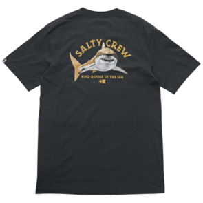 SALTY CREW LURKING CLASSIC SS TEE COAL