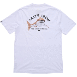 SALTY CREW LURKING CLASSIC SS TEE WHITE