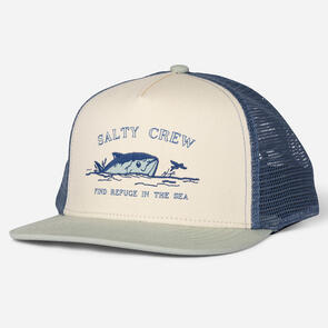 SALTY CREW NATIVE VIBES BOYS TRUCKER MID BLUE