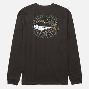 SALTY CREW OMAKASE BOYS LS TEE BLACK