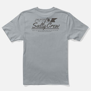 SALTY CREW ORIGINAL BOYS SS TEE QUARRY