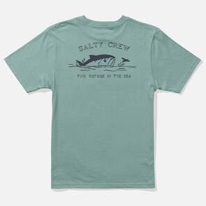 SALTY CREW PEEKED BOYS SS TEE MACKEREL