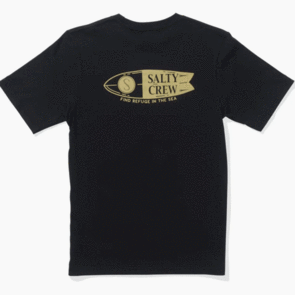 SALTY CREW SHAPER BOYS SS TEE BLACK