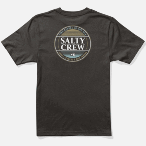 SALTY CREW SIMPLE FADE BOYS SS TEE BLACK