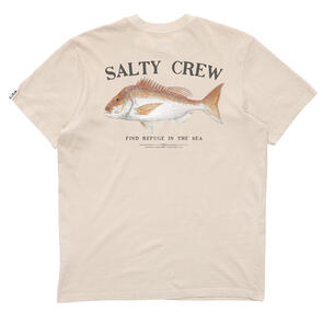 SALTY CREW SNAPPER CLASSIC SS TEE PIGMENT SAND