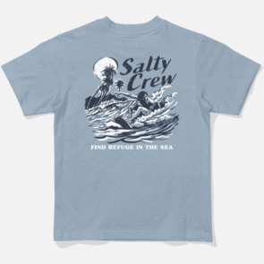 SALTY CREW SURF CAMP TODDLER SS TEE BLUE FOG