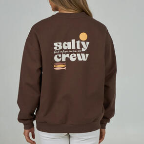 SALTY CREW SMALL BITE CREW ESPRESSO