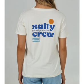 SALTY CREW SMALL BITE B.F TEE OFF WHITE