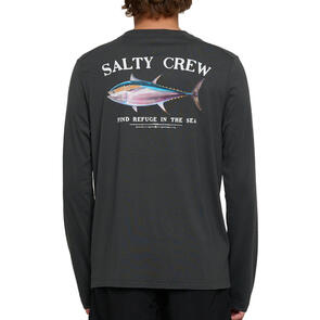 SALTY CREW BIG BLUE LS SUNSHIRT COAL