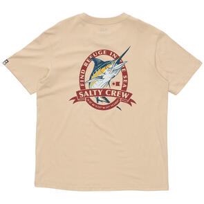 SALTY CREW BILL CLUB PREMIUM SS TEE SAND