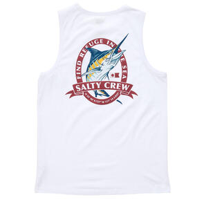 SALTY CREW BILL CLUB REGULAR TANK WHITE