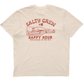 SALTY CREW BOTTLE ROCKET PREMIUM SS TEE PIGMENT SAND