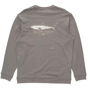 SALTY CREW BROTHER BRUCE FLEECE CREW CHARCOAL