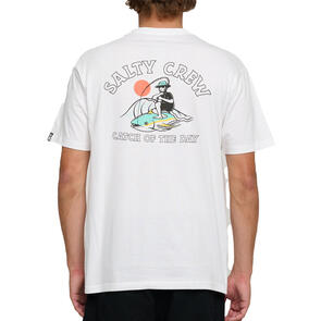 SALTY CREW CATCH PREMIUM SS TEE WHITE