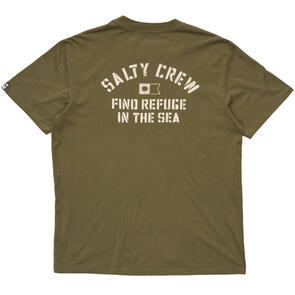 SALTY CREW EVEN KEEL VINTAGE SS TEE DUSTY OLIVE