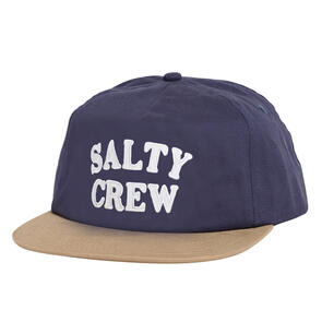 SALTY CREW FIRST MATE 5 PANEL CAP NAVY