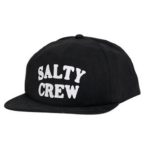 SALTY CREW FIRST MATE 5 PANEL CAP BLACK