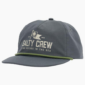 SALTY CREW FLAG DAY 5 PANEL CAP COAL