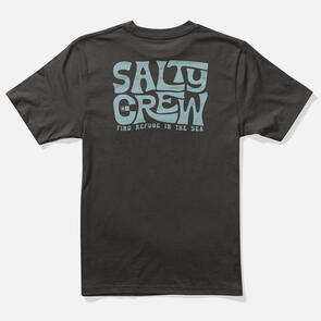 SALTY CREW FREESTYLE BOYS SS TEE BLACK