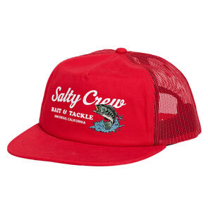 SALTY CREW GOOD TIMES TRUCKER CAP RED