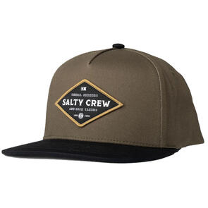 SALTY CREW INFIELD BOYS 5 PANEL OLIVE/BLACK