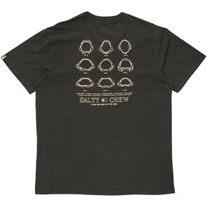 SALTY CREW JAWBONE VINTAGE SS TEE BLACK
