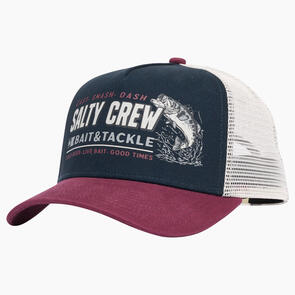 SALTY CREW LIVE BAIT RETRO TRUCKER NAVY