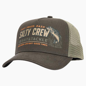 SALTY CREW LIVE BAIT RETRO TRUCKER COAL