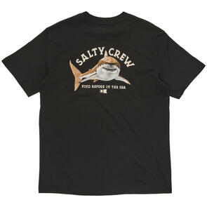 SALTY CREW LURKING CLASSIC SS TEE BLACK