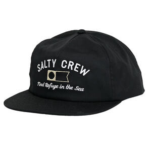 SALTY CREW NAUTICAL 5 PANEL BLACK