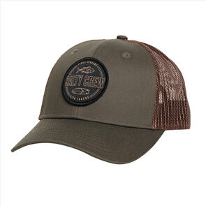 SALTY CREW OUTLINE RETRO TRUCKER MOSS