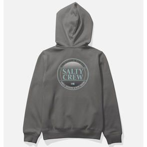 SALTY CREW SIMPLE FADE BOYS FLEECE CHARCOAL