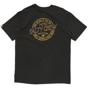 SALTY CREW SKEWED PREMIUM SS TEE BLACK