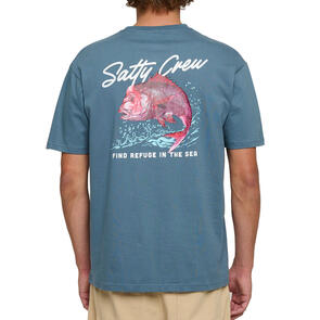 SALTY CREW SNAPPER PREMIUM SS TEE DARK SLATE