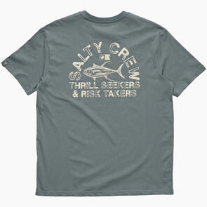 SALTY CREW STAMPED CLASSIC SS TEE STORM