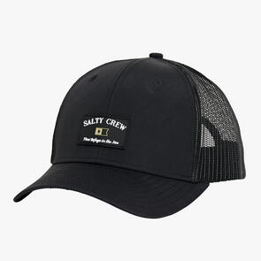 SALTY CREW STEADFAST RETRO TRUCKER BLACK