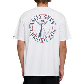 SALTY CREW TAILGATE STANDARD SS TEE WHITE