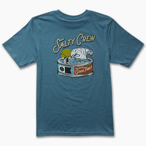 SALTY CREW TUNA CAN BOYS S/S TEE SLATE