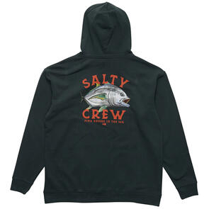 SALTY CREW ULUA FLEECE HOOD COAL