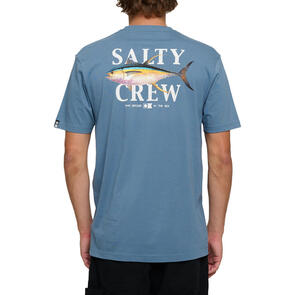 SALTY CREW YELLOWFIN PREMIUM SS TEE DARK SLATE